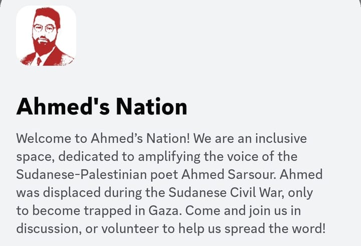 Join Ahmed's Nation Community!